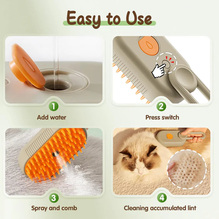 Defur Comb-Clean Your Dog In Seconds