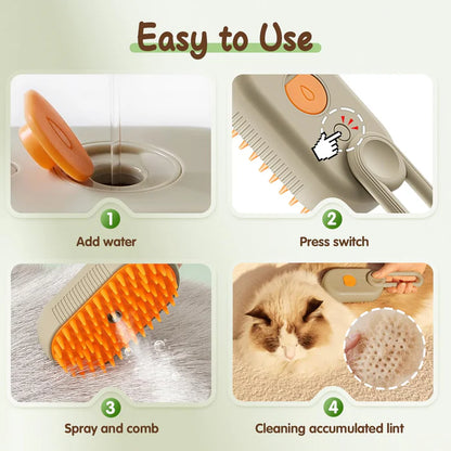 Defur Comb-Clean Your Dog In Seconds